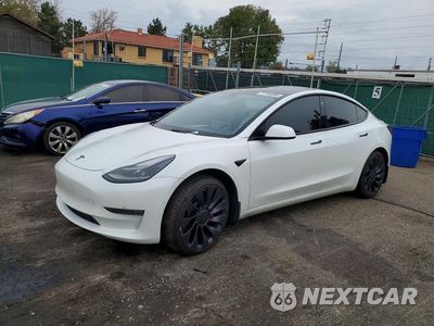 2021 TESLA MODEL 3 5YJ3E1EC3MF095989 - główne zdjęcie licytacji z USA - miniatura