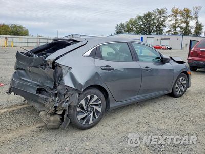 Trzecie zdjęcie samochodu z tyłu: 2017 HONDA CIVIC LX VIN:SHHFK7H2XHU427233 - miniatura