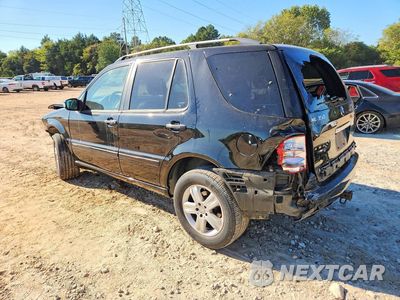 Drugie zdjęcie samochodu z przodu: 2005 MERCEDES-BENZ ML 350 VIN:4JGAB57E05A522072 - miniatura