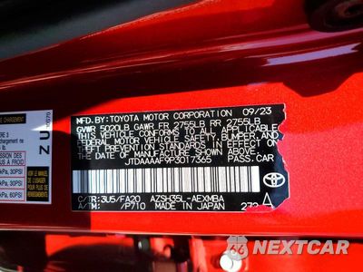 Zdjęcie 13 z 13 samochodu: 2023 TOYOTA CROWN XLE VIN:JTDAAAAF9P3017365 - miniatura