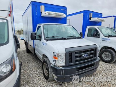 Czwarte zdjęcie samochodu z boku: 2024 FORD E350 REFRIGERATED BOX TRUCK VIN:1FDWE3FN6RDD00773 - miniatura