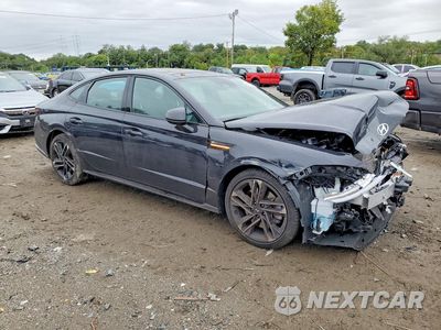 Czwarte zdjęcie samochodu z boku: 2026 HYUNDAI SONATA N LINE VIN:KMHL54JC6TA554006 - miniatura