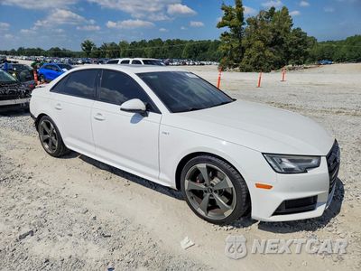 Czwarte zdjęcie samochodu z boku: 2018 AUDI S4 PREMIUM PLUS VIN:WAUB4BF45JA115575 - miniatura