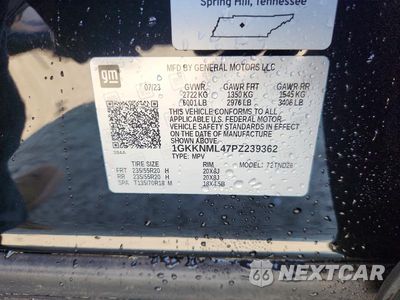 Zdjęcie 13 z 13 samochodu: 2023 GMC ACADIA SLT VIN:1GKKNML47PZ239362 - miniatura