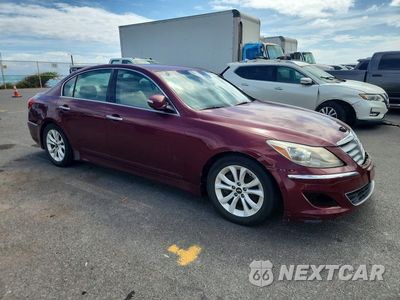 Czwarte zdjęcie samochodu z boku: 2012 HYUNDAI GENESIS 3.8L VIN:KMHGC4DD9CU192845 - miniatura