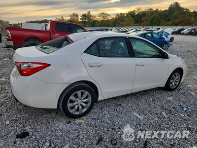 Trzecie zdjęcie samochodu z tyłu: 2016 TOYOTA COROLLA LE VIN:2T1BURHEXGC672553 - miniatura
