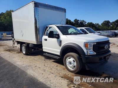 Czwarte zdjęcie samochodu z boku: 2021 FORD F450 SUPER DUTY BOX TRUCK VIN:1FDUF4GN4MED23058 - miniatura