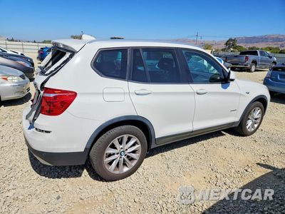 Trzecie zdjęcie samochodu z tyłu: 2017 BMW X3 XDRIVE28I VIN:5UXWX9C56H0T09709 - miniatura