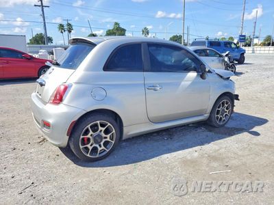 Trzecie zdjęcie samochodu z tyłu: 2013 FIAT 500 SPORT VIN:3C3CFFBR3DT733876 - miniatura