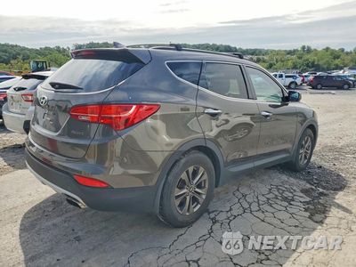 Trzecie zdjęcie samochodu z tyłu: 2014 HYUNDAI SANTA FE SPORT 2.4L VIN:5XYZU3LB4EG213884 - miniatura