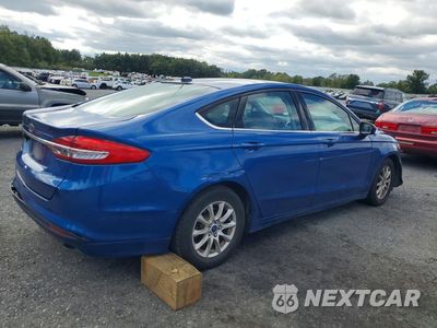 Trzecie zdjęcie samochodu z tyłu: 2017 FORD FUSION S VIN:3FA6P0G76HR159289 - miniatura