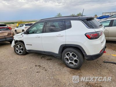 Drugie zdjęcie samochodu z przodu: 2022 JEEP COMPASS TRAILHAWK VIN:3C4NJDDB9NT148888 - miniatura