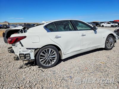 Trzecie zdjęcie samochodu z tyłu: 2018 INFINITI Q50 3.0T LUXE VIN:JN1EV7AP3JM362381 - miniatura