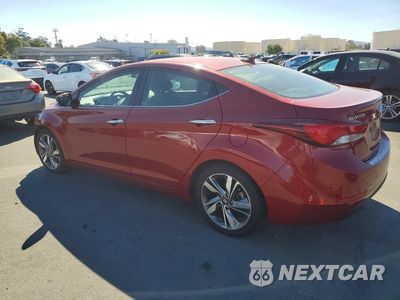 Drugie zdjęcie samochodu z przodu: 2014 HYUNDAI ELANTRA LIMITED VIN:5NPDH4AE7EH537888 - miniatura