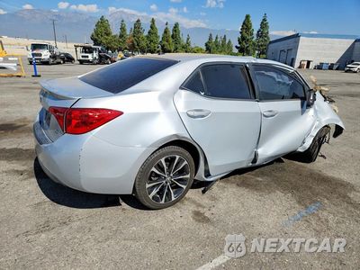 Trzecie zdjęcie samochodu z tyłu: 2018 TOYOTA COROLLA SE VIN:5YFBURHE5JP789884 - miniatura
