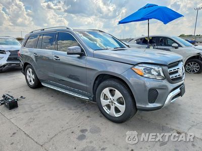 Czwarte zdjęcie samochodu z boku: 2018 MERCEDES-BENZ GLS 450 4MATIC VIN:4JGDF6EE0JA995068 - miniatura