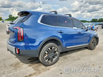 Trzecie zdjęcie samochodu z tyłu: 2023 KIA TELLURIDE SX-PRESTIGE VIN:5XYP5DGC4PG331885 - miniatura