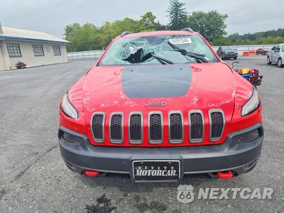Piąte zdjęcie samochodu w środku: 2017 JEEP CHEROKEE TRAILHAWK VIN:1C4PJMBS5HW636102 - miniatura