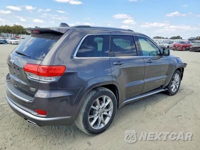 Trzecie zdjęcie samochodu z tyłu: 2016 JEEP GRAND CHEROKEE SUMMIT VIN:1C4RJFJM0GC450524 - miniatura