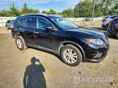 Czwarte zdjęcie samochodu z boku: 2014 NISSAN ROGUE SV VIN:5N1AT2MV3EC846170 - miniatura