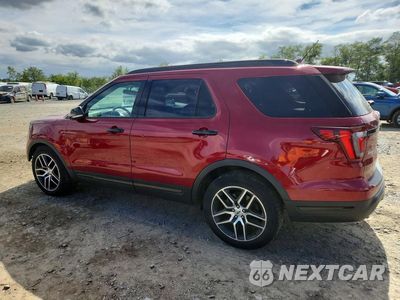 Drugie zdjęcie samochodu z przodu: 2019 FORD EXPLORER SPORT VIN:1FM5K8GT8KGB52676 - miniatura