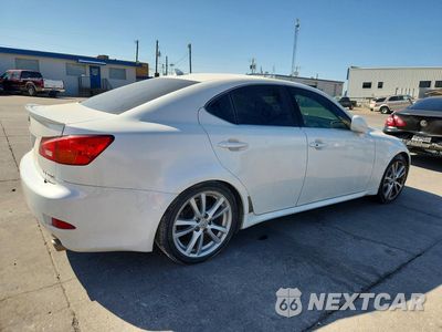 Trzecie zdjęcie samochodu z tyłu: 2007 LEXUS IS 350 VIN:JTHBE262X75011985 - miniatura