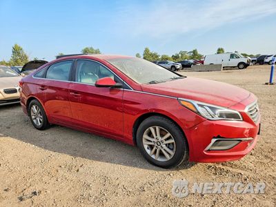 Czwarte zdjęcie samochodu z boku: 2017 HYUNDAI SONATA SE VIN:5NPE24AF6HH458781 - miniatura