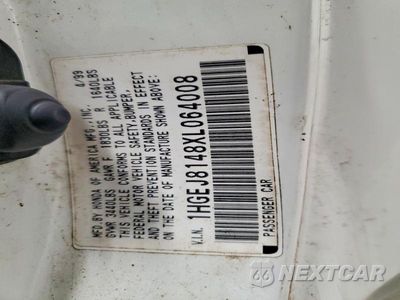 Zdjęcie 13 z 13 samochodu: 1999 HONDA CIVIC EX VIN:1HGEJ8148XL064008 - miniatura