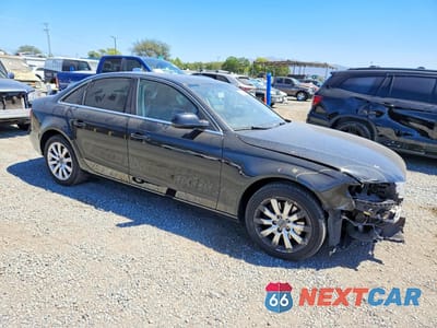Czwarte zdjęcie samochodu z boku: 2010 AUDI A4 PREMIUM PLUS VIN:WAUFFAFLXAN042418 - miniatura