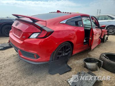 Trzecie zdjęcie samochodu z tyłu: 2018 HONDA CIVIC SI VIN:2HGFC3A57JH752113 - miniatura
