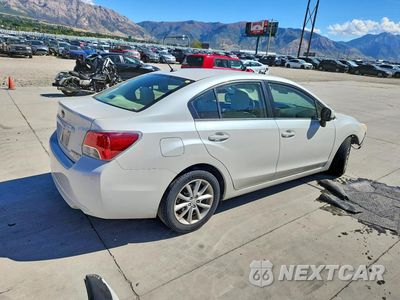 Trzecie zdjęcie samochodu z tyłu: 2014 SUBARU IMPREZA PREMIUM VIN:JF1GJAB67EH019274 - miniatura