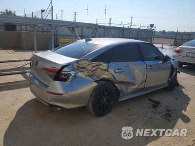 Trzecie zdjęcie samochodu z tyłu: 2022 HONDA CIVIC SPORT VIN:2HGFE2F55NH594549 - miniatura