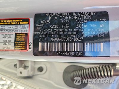 Zdjęcie 13 z 13 samochodu: 2026 KIA K5 GT LINE VIN:KNAG64J70T5418627 - miniatura