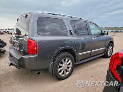 Trzecie zdjęcie samochodu z tyłu: 2010 INFINITI QX56 BASE VIN:5N3ZA0NC4AN903671 - miniatura