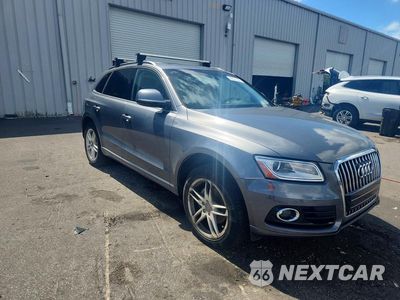 Czwarte zdjęcie samochodu z boku: 2016 AUDI Q5 PREMIUM PLUS VIN:WA1L2AFP2GA027278 - miniatura