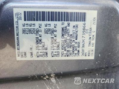 Zdjęcie 14 z 14 samochodu: 2023 NISSAN ROGUE SV VIN:5N1BT3BA2PC739866 - miniatura