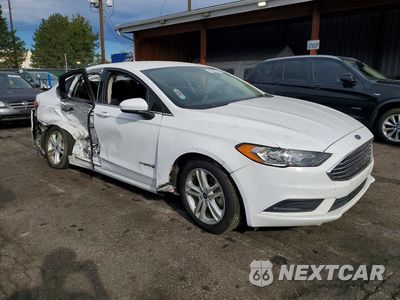 Czwarte zdjęcie samochodu z boku: 2018 FORD FUSION SE HYBRID VIN:3FA6P0LU7JR207741 - miniatura