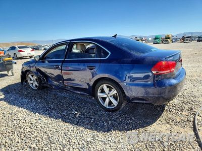 Drugie zdjęcie samochodu z przodu: 2013 VOLKSWAGEN PASSAT SE VIN:1VWBP7A31DC026906 - miniatura