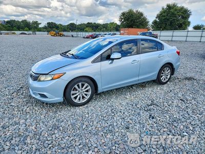 2012 HONDA CIVIC EX 2HGFB2F83CH502855 - główne zdjęcie licytacji z USA - miniatura