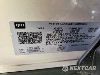Zdjęcie 13 z 13 samochodu: 2026 CHEVROLET TRAX 1RS VIN:KL77LGEP2TC040410 - miniatura