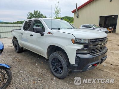 Czwarte zdjęcie samochodu z boku: 2019 CHEVROLET SILVERADO K1500 LT TRAIL BOSS VIN:1GCPYFED7KZ419256 - miniatura