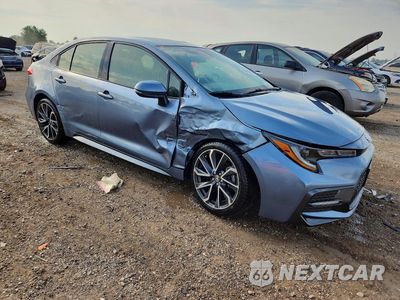 Czwarte zdjęcie samochodu z boku: 2020 TOYOTA COROLLA SE VIN:JTDS4RCE2LJ024291 - miniatura