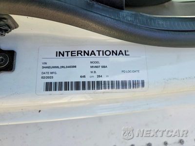 Zdjęcie 14 z 14 samochodu: 2024 INTERNATIONAL MV607 BOX TRUCK VIN:3HAEUMML2RL040386 - miniatura