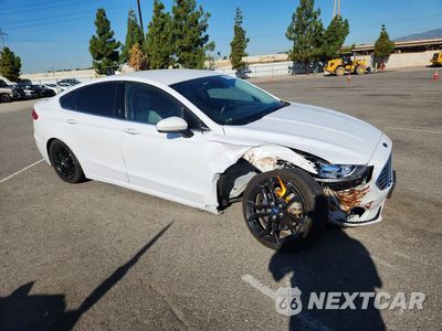 Czwarte zdjęcie samochodu z boku: 2019 FORD FUSION SE VIN:3FA6P0HD2KR215921 - miniatura