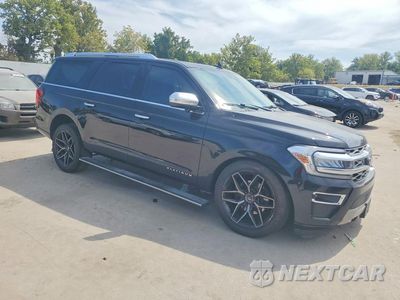 Czwarte zdjęcie samochodu z boku: 2022 FORD EXPEDITION MAX PLATINUM VIN:1FMJK1MT7NEA66897 - miniatura