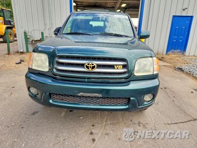 Piąte zdjęcie samochodu w środku: 2001 TOYOTA SEQUOIA LIMITED VIN:5TDBT48A51S050685 - miniatura