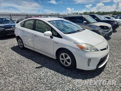 Czwarte zdjęcie samochodu z boku: 2014 TOYOTA PRIUS FOUR VIN:JTDKN3DU8E0377224 - miniatura
