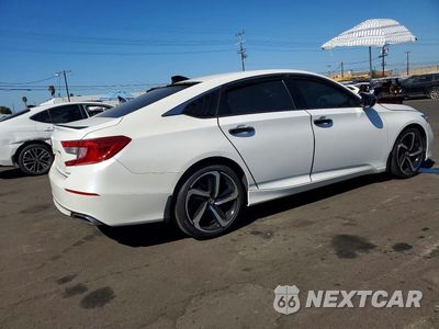 Trzecie zdjęcie samochodu z tyłu: 2022 HONDA ACCORD SPORT VIN:1HGCV2F34NA005958 - miniatura