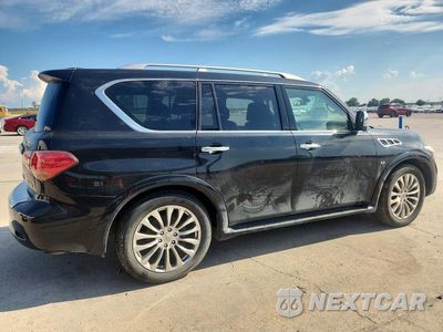 Trzecie zdjęcie samochodu z tyłu: 2015 INFINITI QX80 BASE VIN:JN8AZ2NF6F9571603 - miniatura