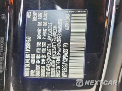 Zdjęcie 13 z 13 samochodu: 2023 PORSCHE CAYENNE GTS COUPE VIN:WP1BG2AYXPDA33190 - miniatura